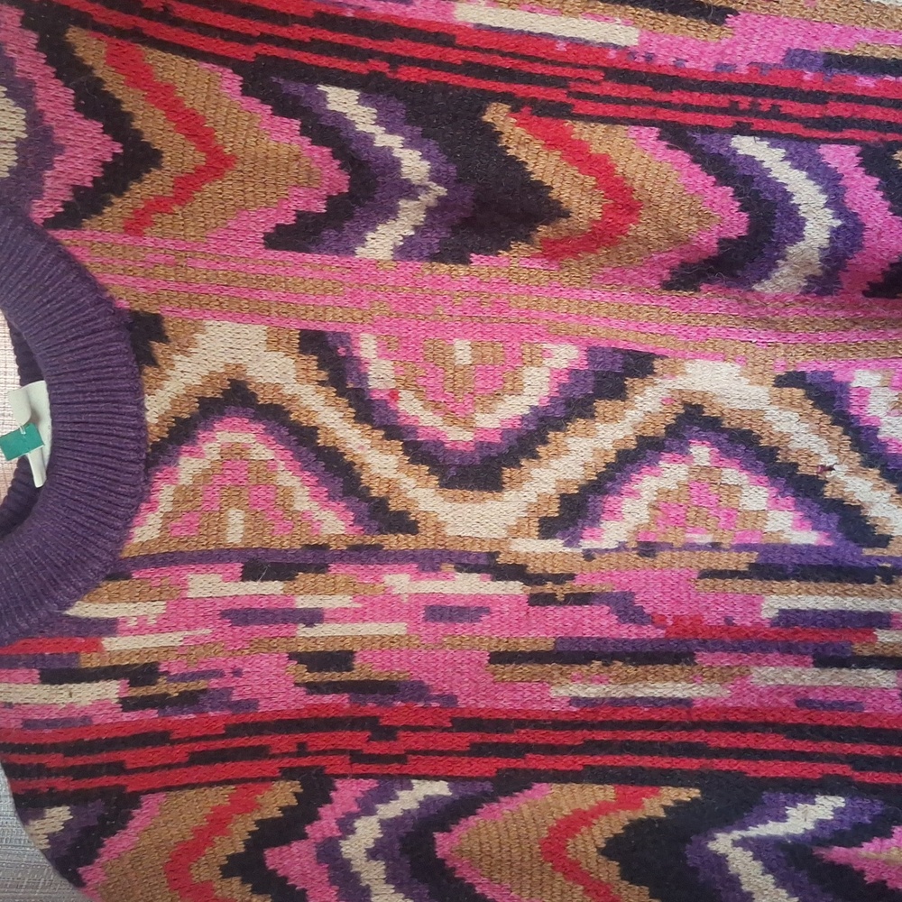 FARM Rio Multicolor Patterned Sweater - Picture 5 of 6